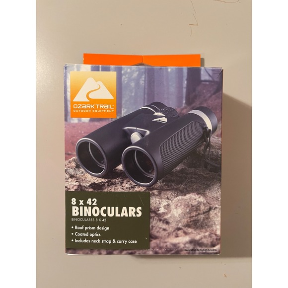 Ozark Trail Other - Ozark Trail Binoculars Unisex OS Black Excellent 8x42 Roof Prism Coated Optics